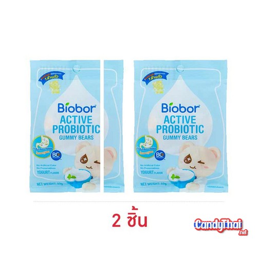 Bai Obor Gummy Bear, Yogurt 23 grams Candy Thai