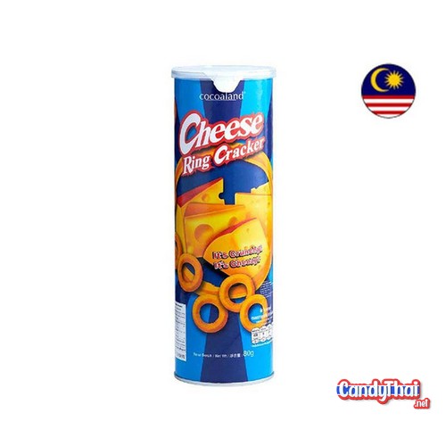 Cocoland Cheese Ring Cracker 80 grams Candy Thai