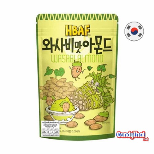 HBAF Almond Wasabi 210 grams Candy Thai