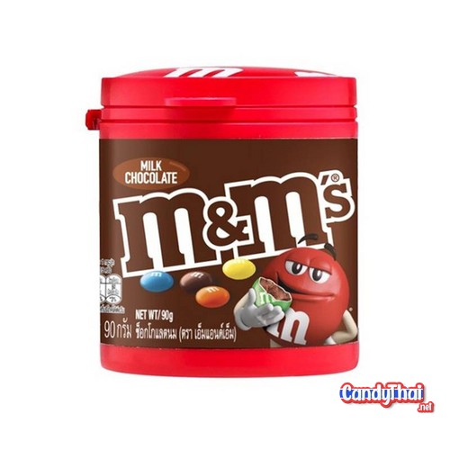 M&M Chocolate Milk Shock (Jar) 90 grams Candy Thai