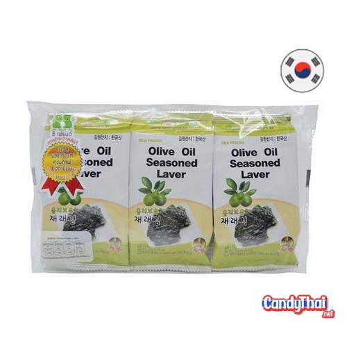 Seaweed Seaweed mixed with olive oil Candy Thai
