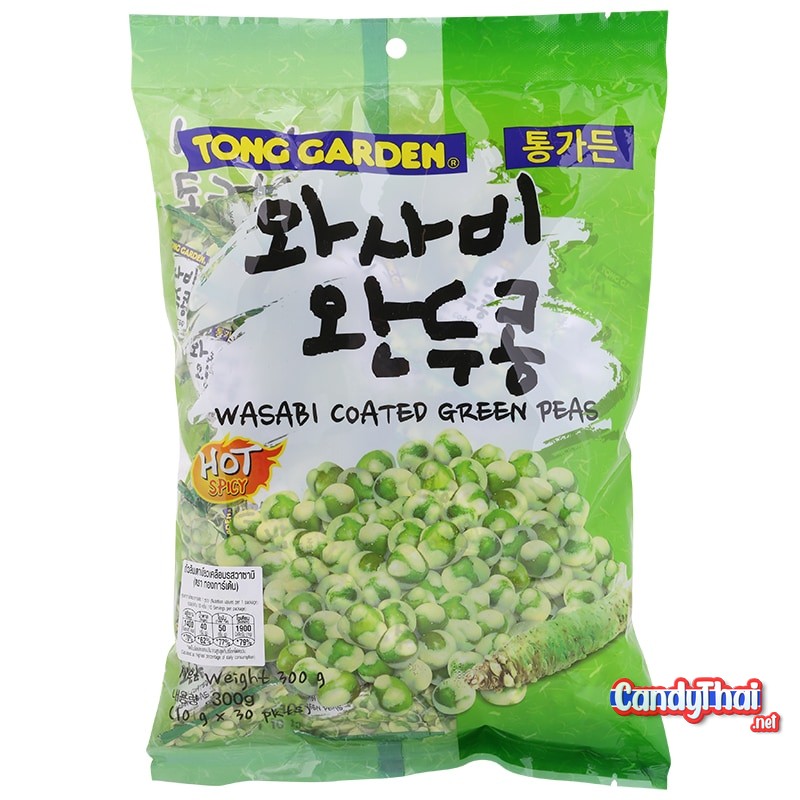 Tong Garden Wasabi Coated Green Peas 300g Candy Thai tong-garden-wasabi-coated-green-peas-300g-candy-thai