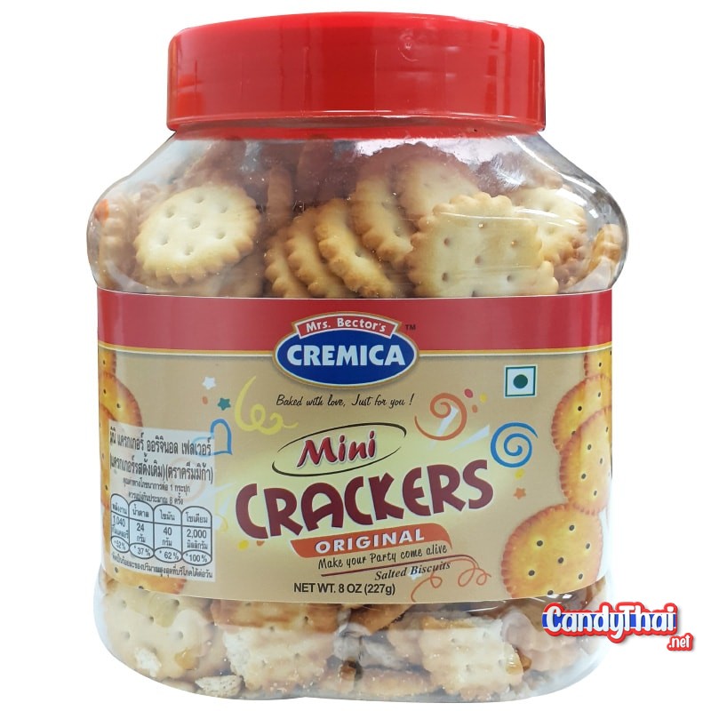 Cremica Mini Cracker Original Flavor 227g. Candy Thai