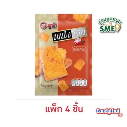 Muza biscuits, 30 grams of chili paste (4 pieces) - Candy Thai